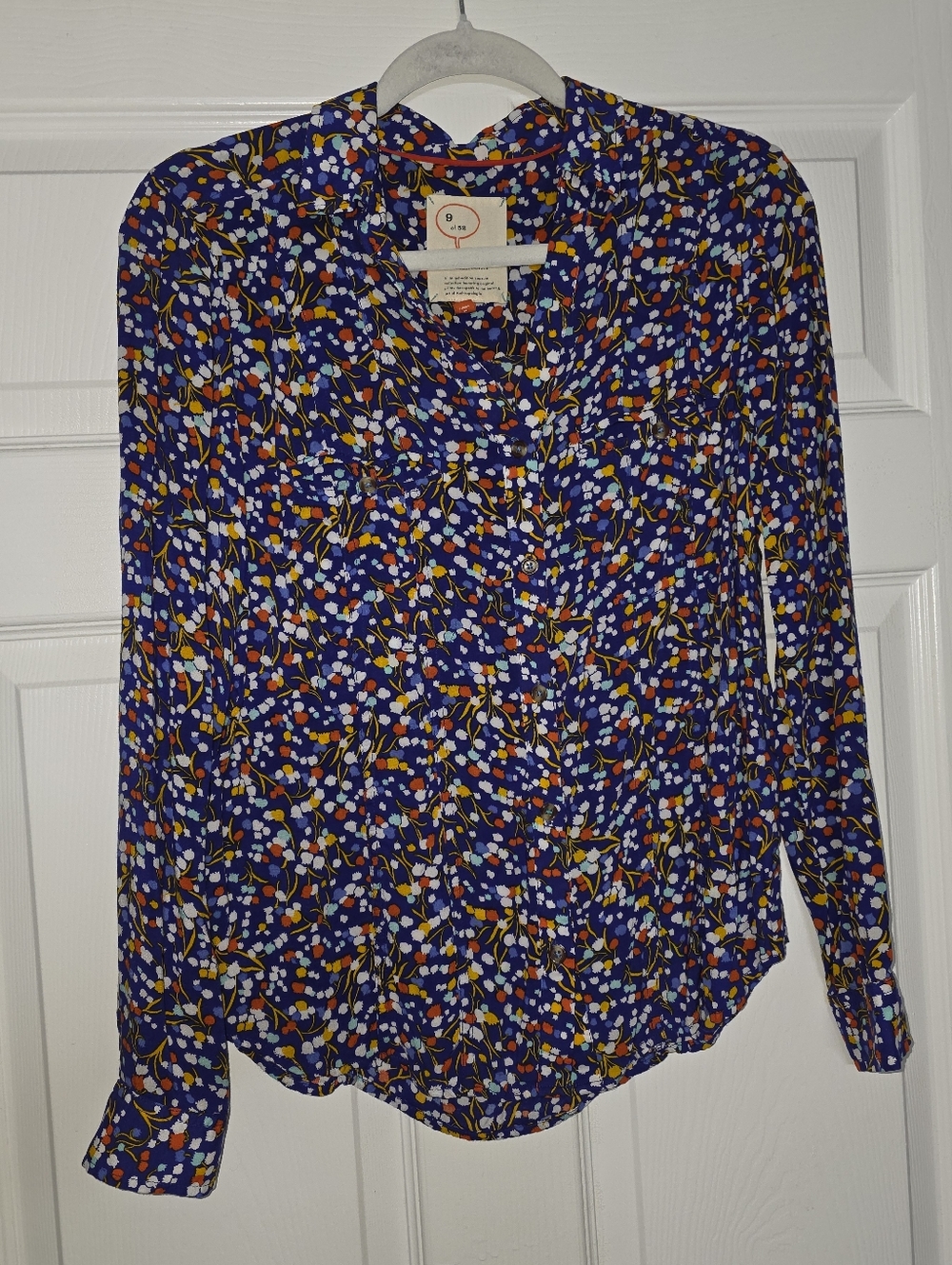 Moving Sale! { Limited Edition Anthropologie "Conversations" Button Down Size 2